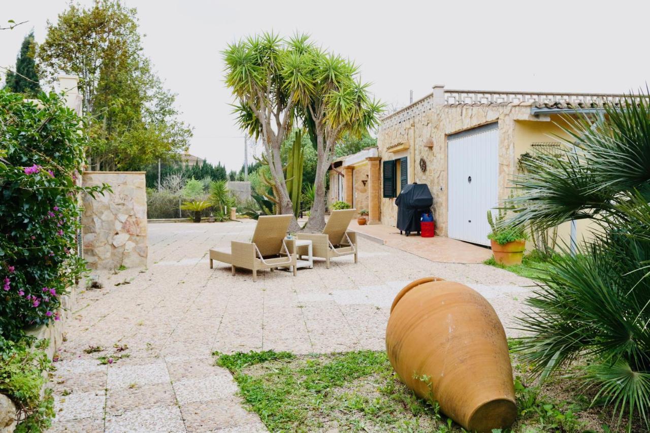 לןקמאג'ור Finca Randa, Llucmayor, Bis 3 Sz, Pool, Garten מראה חיצוני תמונה