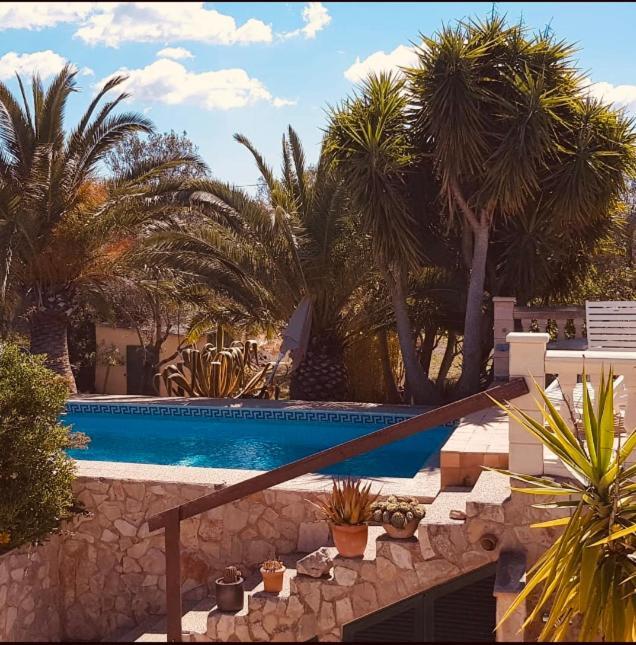 לןקמאג'ור Finca Randa, Llucmayor, Bis 3 Sz, Pool, Garten מראה חיצוני תמונה